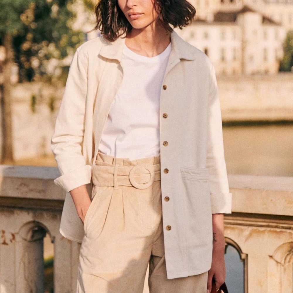 Sezane Will ecru XS